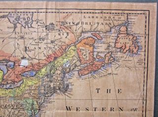 1758 - Colonial America - The English Empire in North America.  Bennett 5