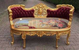 Deluxe Sofa In Louis Xvi Style