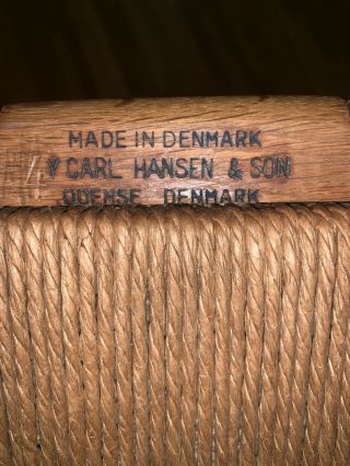 Hans wegner 1960s Wishbone Chairs 8