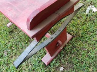 Vintage Wooden Seat for Wagon Antique Horse Carriage Buckboard Springs 7