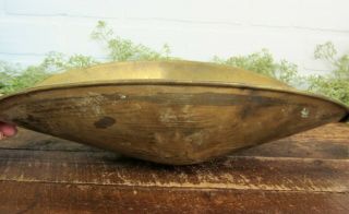 Vintage General Store Gold Brass Scale Pan Tray Candy Hardware 15 