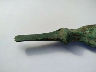 ANCIENT BRONZE KNIFE SWORD 5000 YEARS BC 4