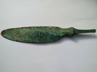 ANCIENT BRONZE KNIFE SWORD 5000 YEARS BC 5