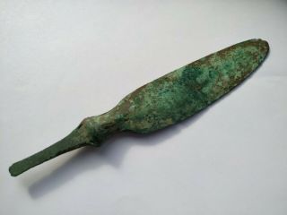 ANCIENT BRONZE KNIFE SWORD 5000 YEARS BC 7