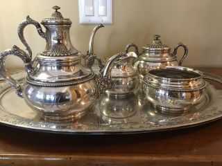 Gorham (whiting Manufacturing Sterling Silver Tea Service - Antique