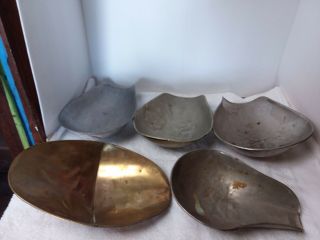 5 Antique Scale Pans 2