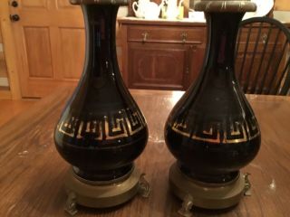 Rare French Oil Lamps From 1880 No Chips Or Cracks On These Lamps