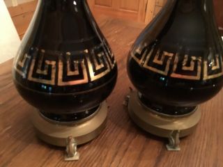 Rare French Oil Lamps from 1880 no chips or cracks on these lamps 5