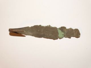 LARGE ANCIENT CELTIC Bronze hook,  lure,  сa 3 - 2 BC.  La Tène culture 3
