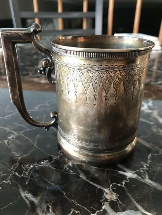 1870’s Antique Gorham Sterling Cup