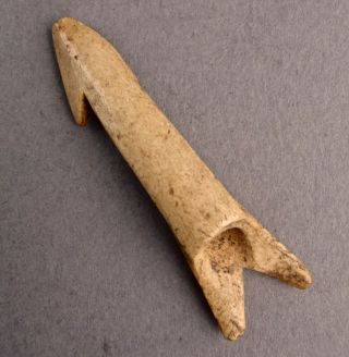 500 - 5000,  Yrs Aleut Artifact Kodiak Isld Alaska Inuit Harpoon Toggle Point 194