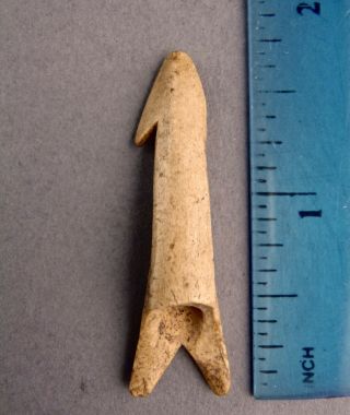 500 - 5000,  yrs ALEUT Artifact KODIAK ISLD Alaska Inuit HARPOON TOGGLE POINT 194 3