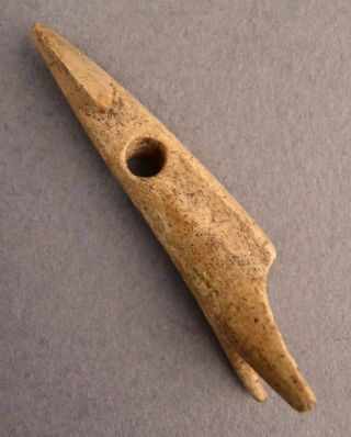 500 - 5000,  yrs ALEUT Artifact KODIAK ISLD Alaska Inuit HARPOON TOGGLE POINT 194 6