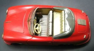 Distler Electromatic 7500 Porsche 356 Cabriolet Tinplate w/KEY & REPOP BOX 8