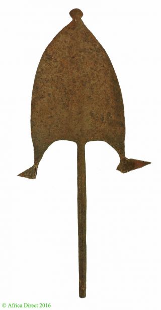 Bangala Barbed Spear Tip Currency Congo African Art Was $145.  00