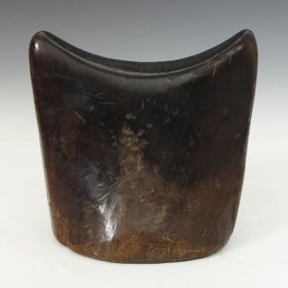 Antique African Headrest Carved Wood Gurage Ethiopia East Africa 19th C.