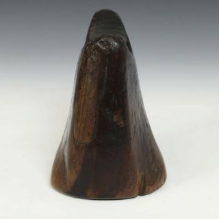 ANTIQUE AFRICAN HEADREST CARVED WOOD GURAGE ETHIOPIA EAST AFRICA 19TH C. 3