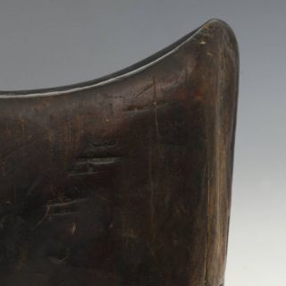ANTIQUE AFRICAN HEADREST CARVED WOOD GURAGE ETHIOPIA EAST AFRICA 19TH C. 5