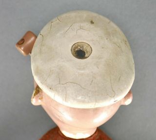 Fine Antique 1935 King Feature Carved Wood Composite Popeye Jointed Doll Toy 12
