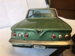 1960 ' S RARE BANDAI JAPAN TIN CHEVY IMPALA BEAUTY 5