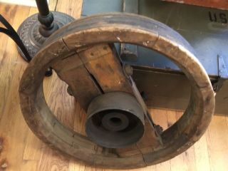 Antique Wooden Industrial Foundry Mold/Gear/ Wheel 10