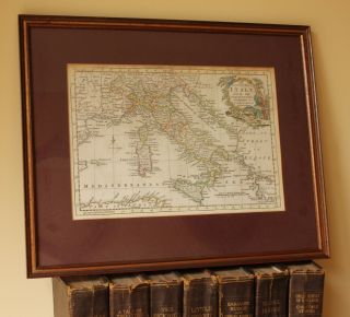 Antique Map Of Italy.  Thomas Bowen Middleton 