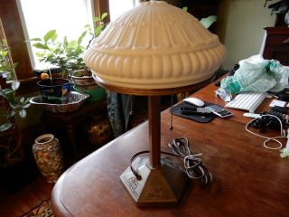 Bradley And Hubbard Arts And Crafts Lamp
