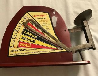 Vintage Style “jiffy - Way” Egg Scale Country