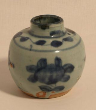 Ming - Qing Dynasty Blue And White Jar