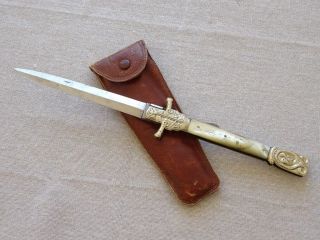 Folding Knife Of Louvetier ChÂtellerault Early 19c Very Rare French Knife
