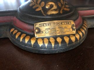 Cast Iron,  Antique Henry Troemner Scale Number 2.  Rare find 12