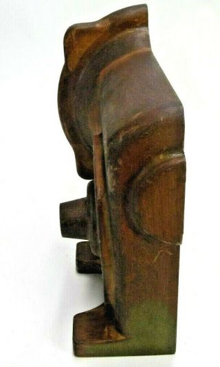 STANDING MAHOGANY FOUNDRY CASTING PATTERN SAND MOLD INDUSTRIAL SCULPTURE 4