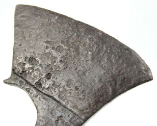Ancient Rare Authentic Viking Kievan Rus Khazar Byzantin Iron Battle Axe 7 - 9 AD 8