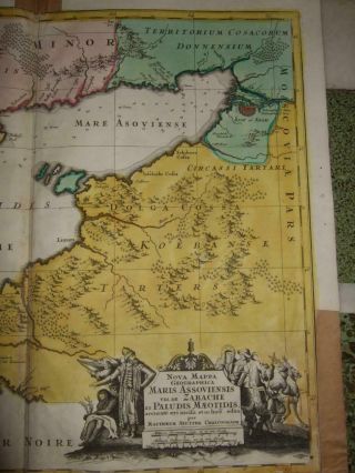 1720s,  XL - AZOV SEA/KERCH STRAIT,  RUSSIA,  UKRAINE,  CRIMEA,  KERCZ,  TAMAN,  MARIUPOL,  ROSTOV 3