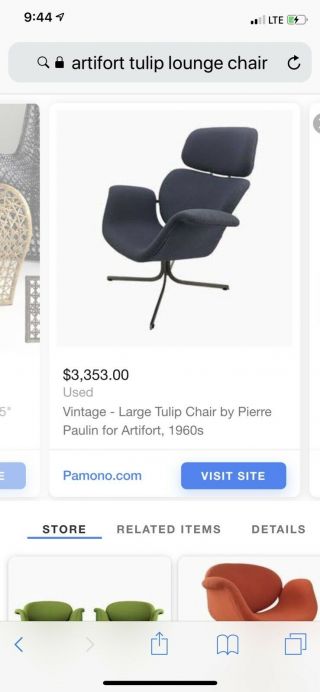 1 Mid Century Modern Chair Pierre Paulin? 6