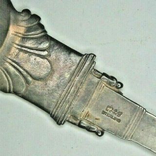 RARE AUGUSTA Ga souvenir spoon CONFEDERATE MEMORIAL 1878 Antique ROBERT.  E LEE 4