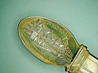 RARE AUGUSTA Ga souvenir spoon CONFEDERATE MEMORIAL 1878 Antique ROBERT.  E LEE 5