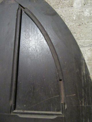 ANTIQUE DOOR WITH GOTHIC ARCHED TOP 29 X 88 ARCHITECTURAL SALVAGE 10