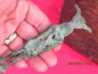 Authentic ANCIENT EGYPTIAN ANTIQUE Bronze Statue BC 9