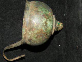 Roman Bronze bowl with Wine Sieve 2