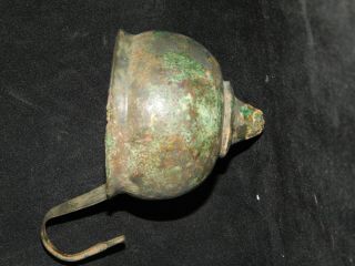 Roman Bronze bowl with Wine Sieve 3