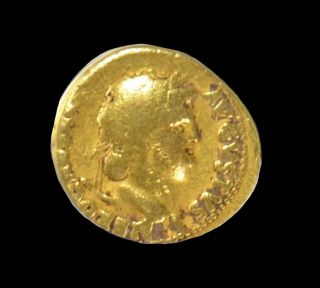 Aphrodite - Anacs Certified Roman Gold Aureus,  Nero As Caesar