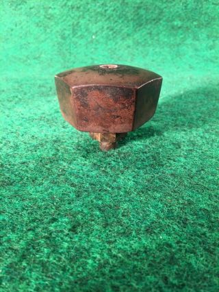 Antique 6 Sided Damper Bowl,  Incense Burner Opium War Era Rare Octagon Collar A