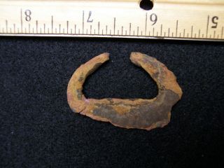 Rare Authentic Old Copper Culture Ornament From Vilas County,  Wisconsin