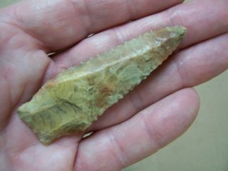 Authentic Payson Chert Hardin Point From St.  Joseph Co. ,  Indiana