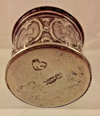 Antique Dutch Silver 18th Century Smelling Salts / Patch / Snuff Box,  Amsterdam 10