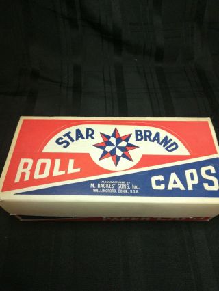 STAR BRAND REPEATING PAPER CAPS,  FULL BOX 60 BOXES TOTAL OF 250 ROLL SHOTS 2