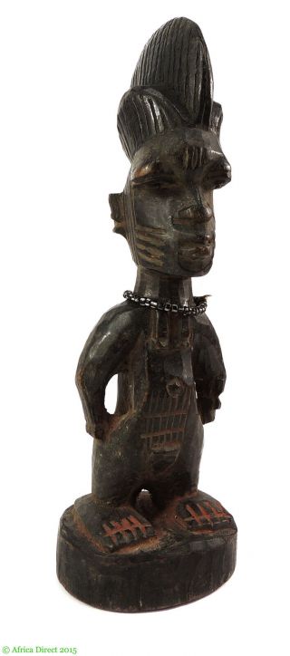 Yoruba Ibeji Twin Doll Female African Art Was $225.  00