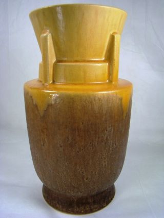 Roseville Art Pottery Futura Space Capsule Vase 432 - 10 Vibrant Colors Art - Deco