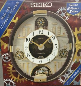Seiko Melodies In Motion (qxm377brh) Special Limited Edition - 30 Melodies